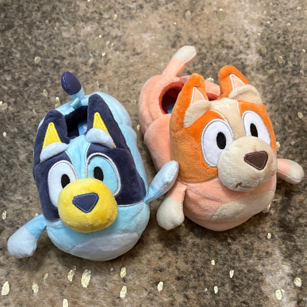 Bluey and Bingo Character Plush Slippers